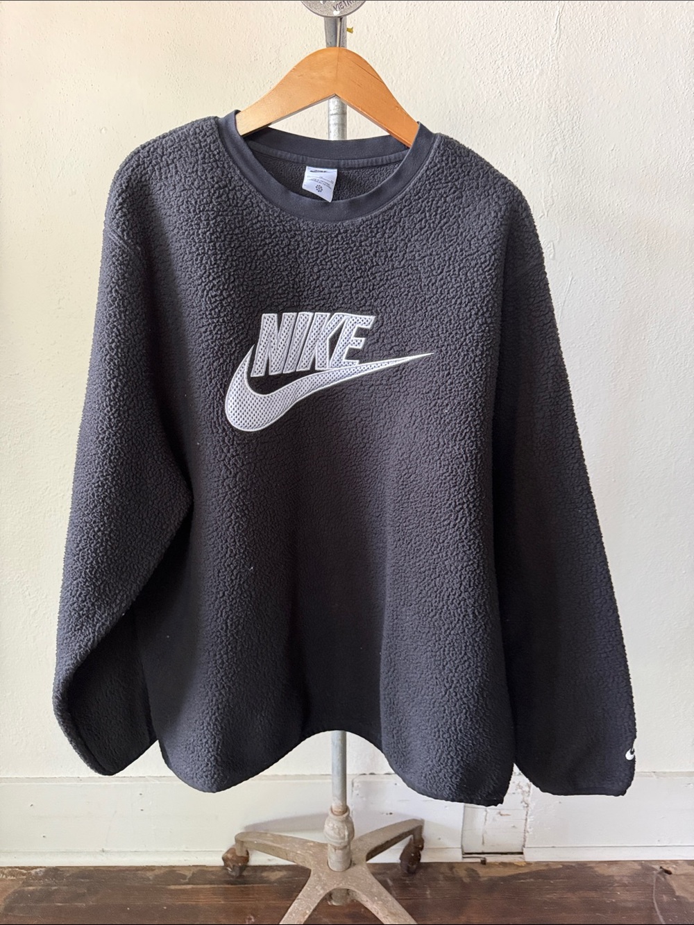 Nike Sherpa Fleece Crewneck Size XL